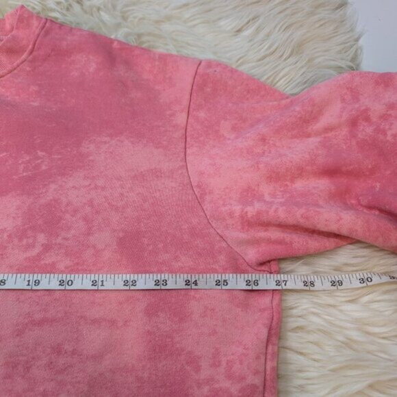 Guess x Brandalised Graffiti by Banksy Pink Hoodie Size XL - Picture 5 of 8